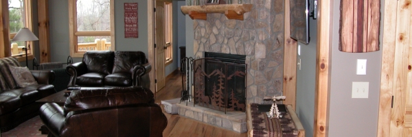 Custom Timber Frame Home near Blue Ridge Parkway