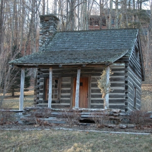 Rebuilt Antique log cabin in NC